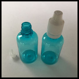 Porcellana Pet le bottiglie vuote blu del liquido Ejuice del contagoccia delle bottiglie di plastica E delle bottiglie 30ml fornitore