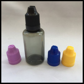 Porcellana Il contagoccia liquido nero dell'animale domestico della bottiglia di 30ml E imbottiglia la bottiglia di plastica della sigaretta di E fornitore