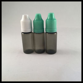 Porcellana Piccolo contagoccia nero Bottles10ml dell'ANIMALE DOMESTICO per stabilità del prodotto chimico dell'imballaggio del profumo fornitore