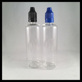 Porcellana Grandi bottiglie di plastica del contagoccia di capacità 100ml, chiare bottiglie vuote di plastica del contagoccia di occhio fornitore
