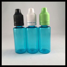 Porcellana Le bottiglie blu del contagoccia dell'ANIMALE DOMESTICO della plastica 20ml con il compressore innocuo per i bambini ricoprono non tossico fornitore