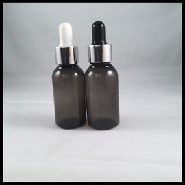 Porcellana Bottiglie vuote nere del contagoccia di occhio, bottiglie durevoli del contagoccia con la pipetta fornitore