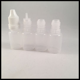 Porcellana Le bottiglie del contagoccia del LDPE del liquido 10ml di E con il bambino resistono alla resistenza di base dell'acido del cappuccio fornitore