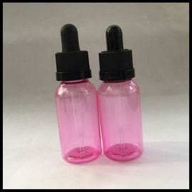 Porcellana La pipetta di plastica dell'animale domestico rosa imbottiglia 30ml per la prestazione eccellente di bassa temperatura dell'imballaggio cosmetico fornitore