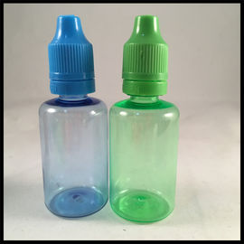 Porcellana la plastica di verde 30ml imbottiglia le bottiglie dell'olio del succo delle bottiglie del contagoccia dell'ANIMALE DOMESTICO con il cappuccio innocuo per i bambini del compressore fornitore
