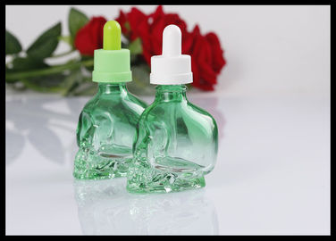 Porcellana bottiglia di vetro del contagoccia di forma del cranio 30ml del succo liquido di vetro della bottiglia E E fornitore