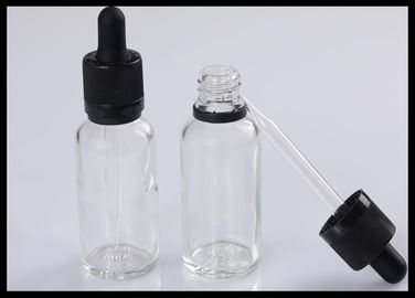 Porcellana bottiglia liquida essenziale del contagoccia della bottiglia di olio della bottiglia di vetro trasparente 30ml E fornitore