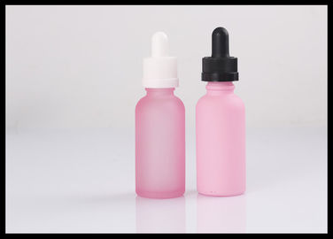 Porcellana Dimensione su misura rosa delle bottiglie di vetro dell'olio essenziale del profumo con il cappuccio innocuo per i bambini fornitore