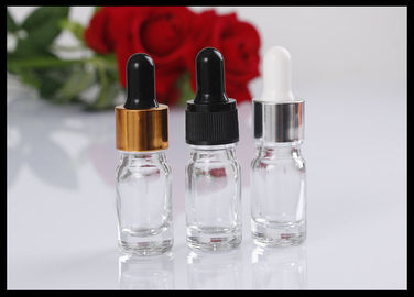 Porcellana Bottiglie farmaceutiche del contagoccia di occhio di vetro, bottiglia di vetro essenziale del contagoccia degli oli 5ml fornitore