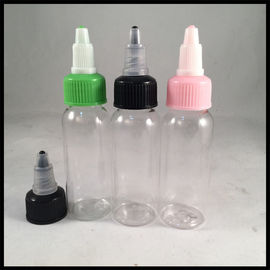 Porcellana Alta bottiglia di plastica del contagoccia di livello 60ml, bottiglia di plastica 30ml con il cappuccio di torsione fornitore