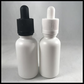Porcellana Contenitori di vetro candidi del liquido della sigaretta della bottiglia E del contagoccia dell'olio essenziale 30ml fornitore