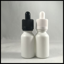 Porcellana Capacità liquida vuota glassata del contenitore 15ml dell'olio della bottiglia di vetro bianca E del contagoccia fornitore
