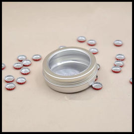 Porcellana barattolo cosmetico di alluminio dell'alimento di Candy del tè della scatola della polvere dei gioielli dei contenitori della finestra 100g fornitore