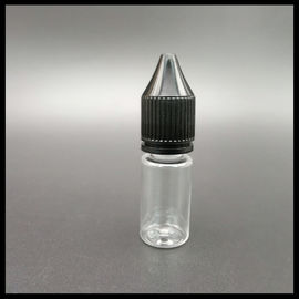 Porcellana bottiglie di plastica dell'unicorno di 10ml rv, bottiglia del gocciolamento dell'unicorno dei berretti neri per il liquido di E fornitore