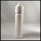 La bottiglia bianca dell'animale domestico della plastica 60ml, bottiglie in serie rotonde dell'unicorno identifica la stampa fornitore