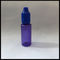 Le bottiglie liquide porpora dell'ANIMALE DOMESTICO E, contagoccia Squeezable di plastica dell'ANIMALE DOMESTICO imbottiglia la capacità 15ml fornitore