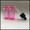 La pipetta di plastica dell'animale domestico rosa imbottiglia 30ml per la prestazione eccellente di bassa temperatura dell'imballaggio cosmetico fornitore