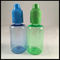 la plastica di verde 30ml imbottiglia le bottiglie dell'olio del succo delle bottiglie del contagoccia dell'ANIMALE DOMESTICO con il cappuccio innocuo per i bambini del compressore fornitore