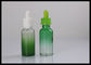 Bottiglie di vetro liquide del contagoccia dell'olio essenziale di pendenza di verde del succo 30ml di E E fornitore