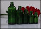 bottiglia liquida cosmetica verde della bottiglia di olio essenziale della bottiglia di vetro 30ml fornitore