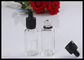 bottiglia liquida del cosmetico della bottiglia di olio della bottiglia E del contagoccia del vetro trasparente 30ml fornitore
