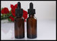 Bottiglie di vetro ambrate del cosmetico della bottiglia di olio essenziale della bottiglia 30ml del contagoccia fornitore