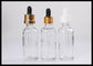 Bottiglie di vetro innocue per i bambini dell'olio essenziale dei cappucci, piccole bottiglie di vetro per gli oli essenziali fornitore