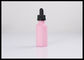 Dimensione su misura rosa delle bottiglie di vetro dell'olio essenziale del profumo con il cappuccio innocuo per i bambini fornitore