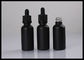 Contenitori liquidi cosmetici glassati il nero opaco delle bottiglie di vetro dell'olio essenziale fornitore