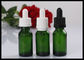 Bottiglia di vetro del contagoccia dell'olio essenziale dell'ambra per resistenza di base cosmetica dell'acido di Pacakge fornitore