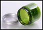 La crema di fronte vuota verde stona 50G la capacità, contenitori cosmetici di plastica con i coperchi fornitore