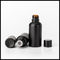 Cosmetico glassato il nero delle bottiglie di vetro dell'olio essenziale di colore che imballa forma rotonda fornitore