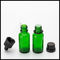 Il materiale riciclabile BPA dell'olio essenziale della capacità verde delle bottiglie di vetro 20ml libera fornitore