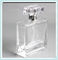 Lo spruzzo di profumo quadrato imbottiglia la capacità di vetro vuota della radura 50ml del contenitore dell'atomizzatore fornitore