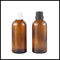 inserzione inalterabile del pe del coperchio a vite della bottiglia di vetro del contagoccia dell'olio essenziale 100ml fornitore