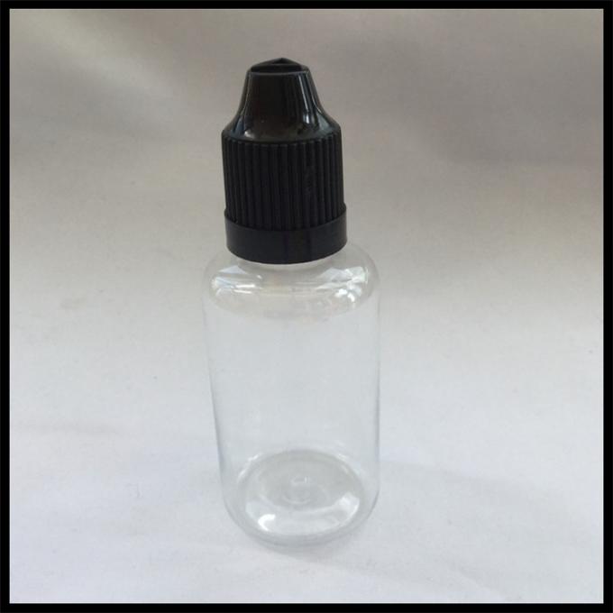 il succo di 30ml Vape imbottiglia le bottiglie di plastica innocue per i bambini delle bottiglie del contagoccia dell'ANIMALE DOMESTICO
