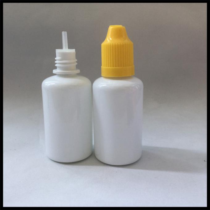 la plastica bianca 30ml imbottiglia le bottiglie vuote del liquido delle bottiglie E del contagoccia dell'ANIMALE DOMESTICO