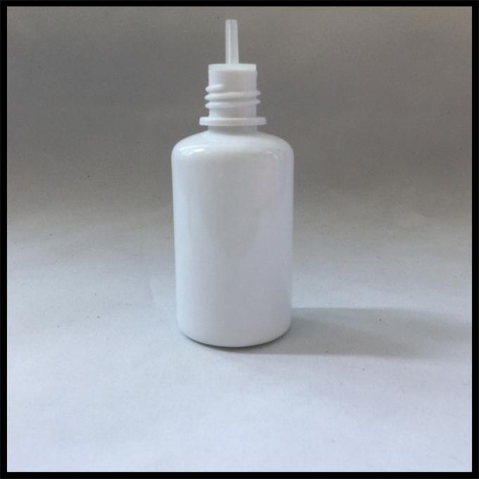 la plastica bianca 30ml imbottiglia le bottiglie vuote del liquido delle bottiglie E del contagoccia dell'ANIMALE DOMESTICO