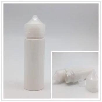 La bottiglia bianca dell'animale domestico della plastica 60ml, bottiglie in serie rotonde dell'unicorno identifica la stampa