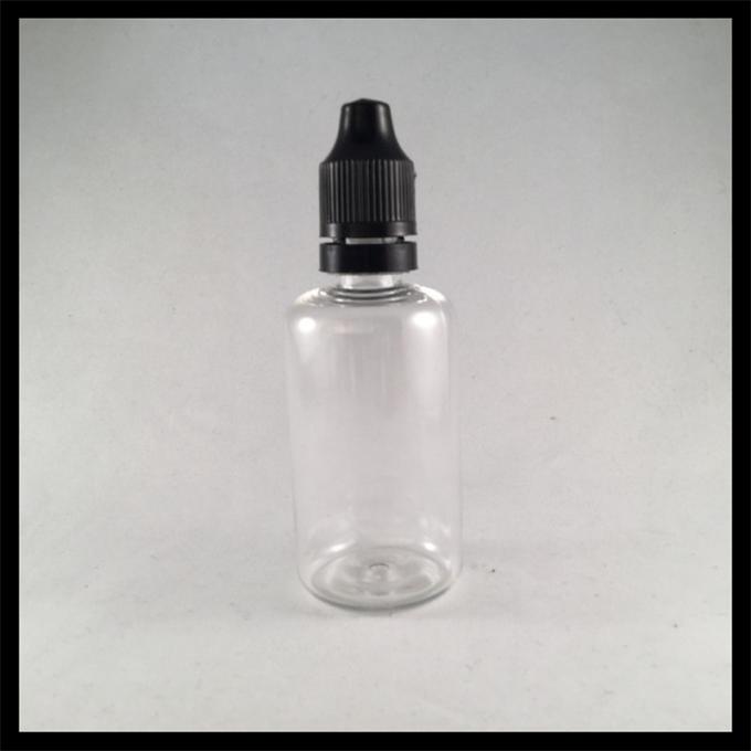 Il chiaro contagoccia cosmetico di plastica imbottiglia 50ml, bottiglie di plastica del contagoccia di occhio dell'imballaggio medico