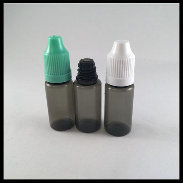 Piccolo contagoccia nero Bottles10ml dell'ANIMALE DOMESTICO per stabilità del prodotto chimico dell'imballaggio del profumo
