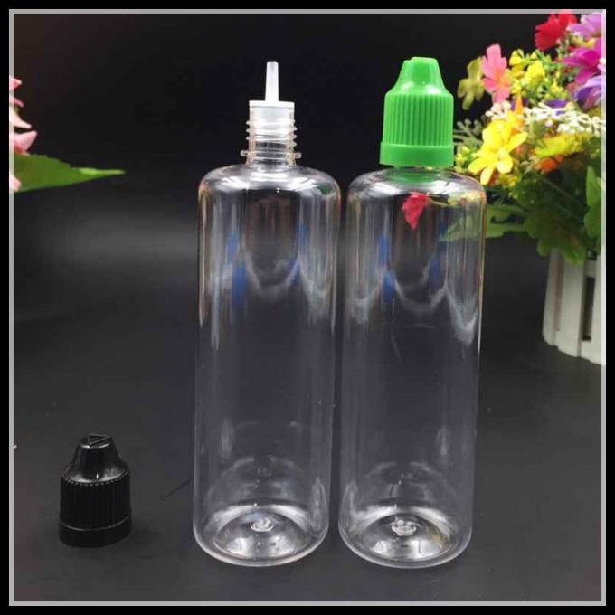 100ml rimuovono il contenitore liquido della grande capacità delle bottiglie del contagoccia dell'ANIMALE DOMESTICO per l'imballaggio cosmetico