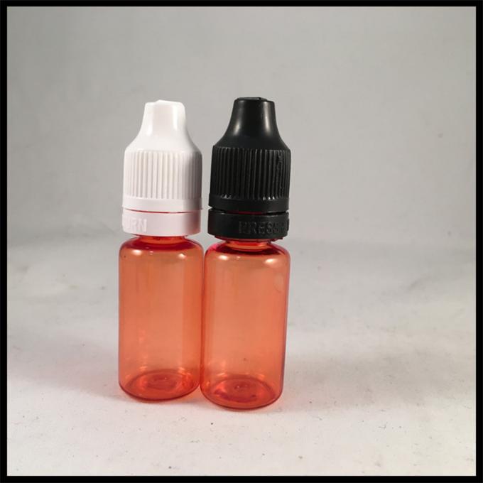La bottiglia rossa del contagoccia dell'olio del fumo, il contagoccia di plastica 10ml imbottiglia la resistenza di base acida