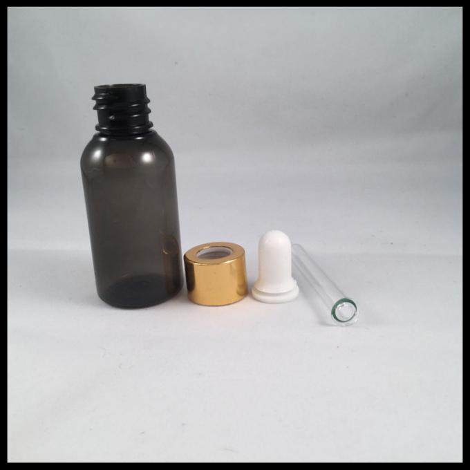 30ml svuotano la stabilità di plastica del prodotto chimico del cappuccio dell'oro delle bottiglie della pipetta
