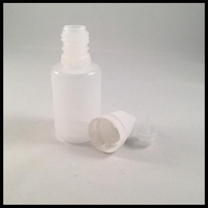 Il contagoccia di plastica della prova del bambino imbottiglia 20ml, bottiglie vuote del contagoccia di occhio del LDPE