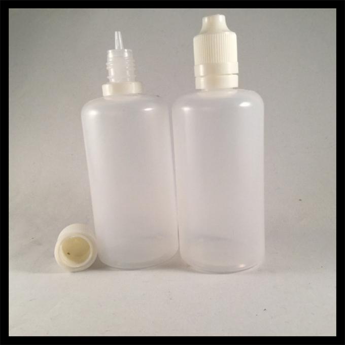 Bottiglia del contagoccia del LDPE del commestibile 100ml, bottiglie di plastica su ordinazione del contagoccia di occhio
