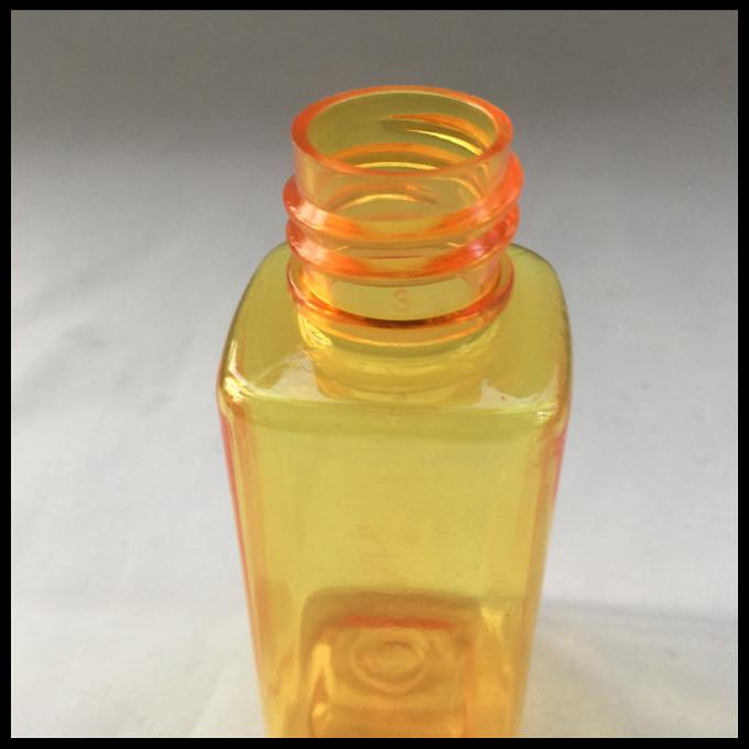Bottiglie di vetro quadrate per Packi cosmetico, bottiglie di plastica su ordinazione del contagoccia del contagoccia