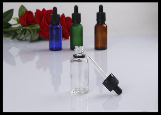 bottiglia liquida essenziale del contagoccia della bottiglia di olio della bottiglia di vetro trasparente 30ml E