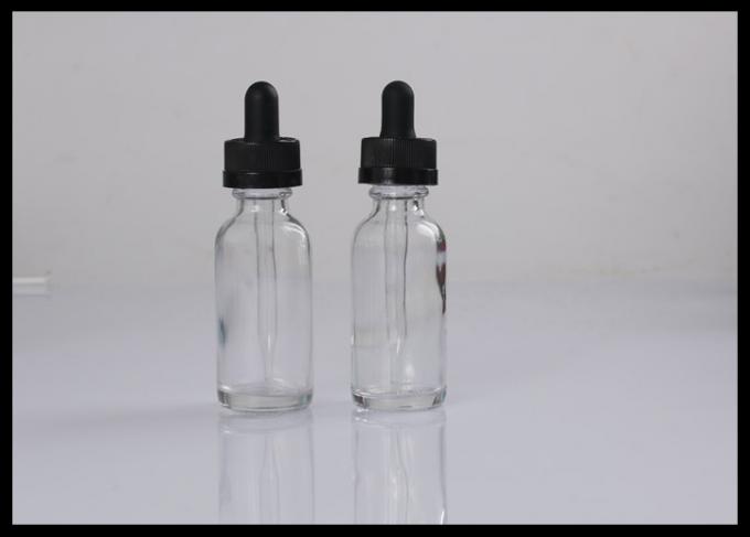 Bottiglie di vetro innocue per i bambini dell'olio essenziale dei cappucci, piccole bottiglie di vetro per gli oli essenziali