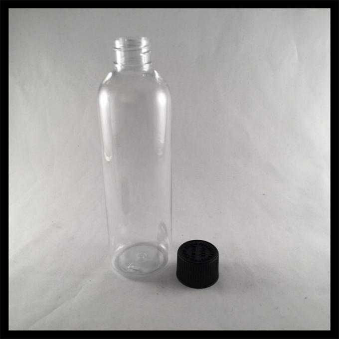 bottiglie del succo della cima di torsione 120ml, fiale di plastica trasparenti con i coperchi a vite